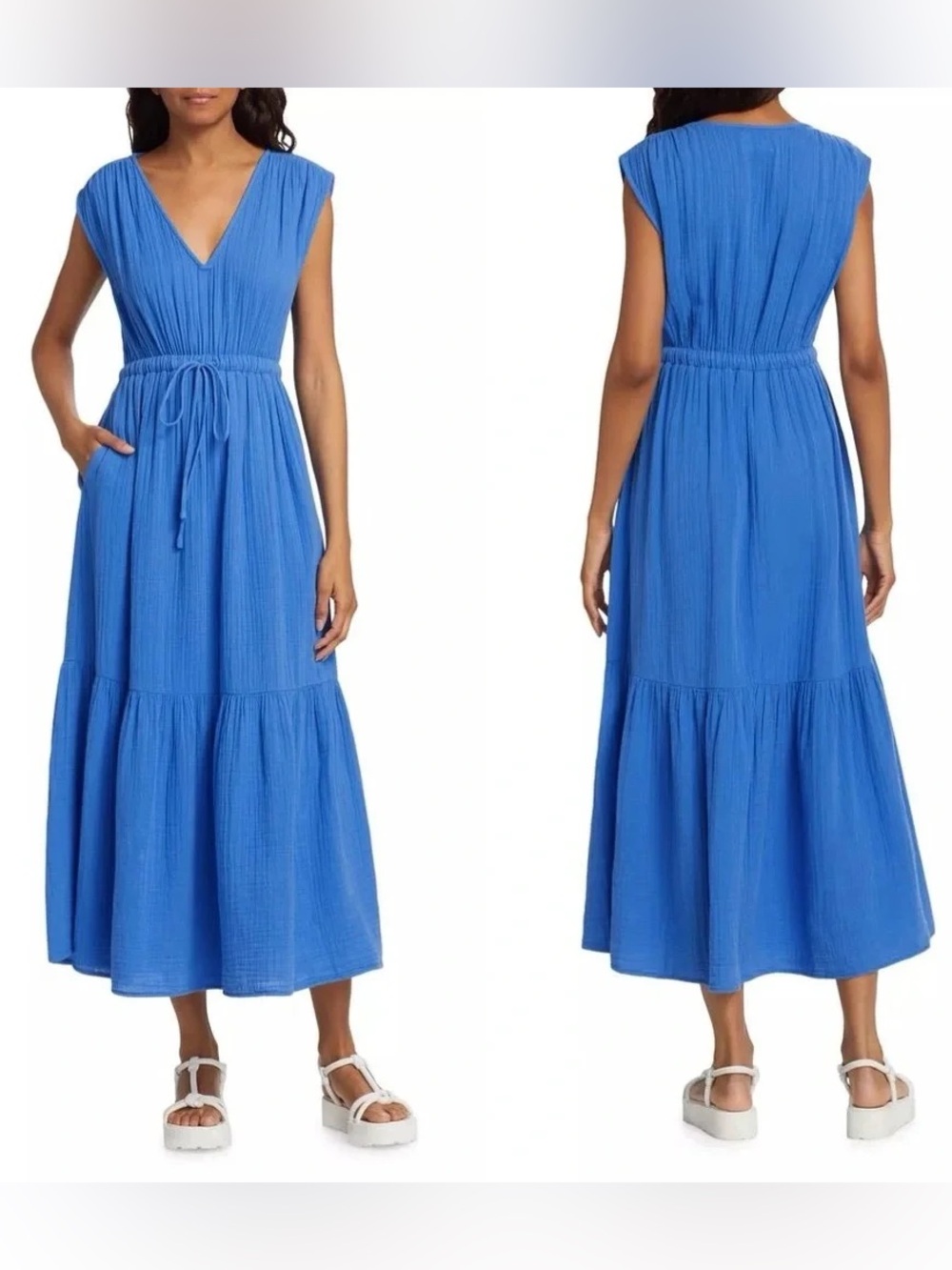 Xirena Rosalie Cotton Gauze Maxi Dress
